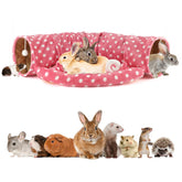 BWOGUE Bunny Tunnel Bed open setup for cozy play and rest.