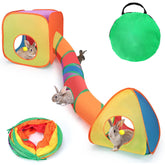 BWOGUE Bunny Tunnels Collapsible Hideout ready for quick setup and storage