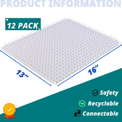BYTEBAY scat mat spike detail shows pet-friendly protection that deters digging.