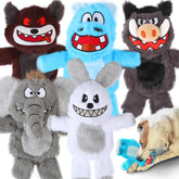 Bzonsmart 5-pack squeaky dog toys pack offering engaging squeaks for longer play sessions.