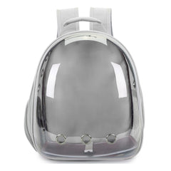 Cacihato cat bubble backpack shows airflow vents for breathable comfort during hikes.