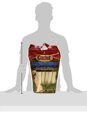 Cadet beef-hide detail texture closeup highlights natural chew surface and aroma