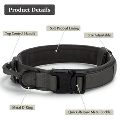 CADONO heavy-duty quick-release buckle ensures easy on-off when needed.