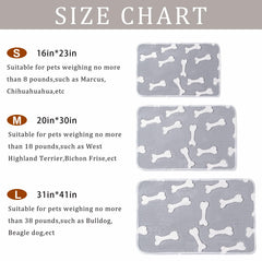 CADONO love-print blanket adds charm for pets during quiet time.