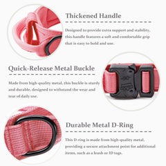 CADONO Tactical Dog Collar with control handle shown for confident training sessions.