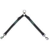 Caldwell's Pet Supply Co. leash coupler two dogs assembly shows tangle-free walking in action.