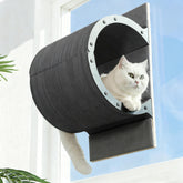 Caloreduce cat window perch assembly demonstrates a sturdy mount for sunlit cat watching.