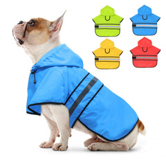 Candofly dog raincoat waterproof fabric keeps your pet dry in rain