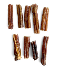 Close-up texture of Canine Butcher Shop sticks, firm natural chew