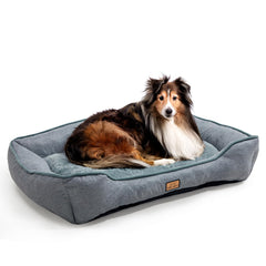 CANINE CANYON dog bed front view showing plush surface for lounging
