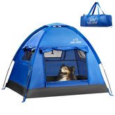 CANINE CANYON Luna tent front view highlighting durable, weather-ready shelter for pets