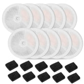Carcent upgraded filter unit 3.0 packaging—replacement set for cleaner pet drinking water