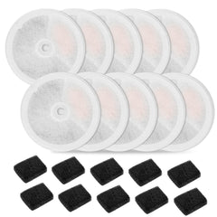 Carcent upgraded filter unit 3.0 packaging—replacement set for cleaner pet drinking water