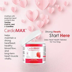CardioMAX soft-chews close-up show tasty texture aiding daily administration