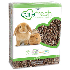 Carefresh 99% dust-free natural paper bedding for a clean hamster enclosure.
