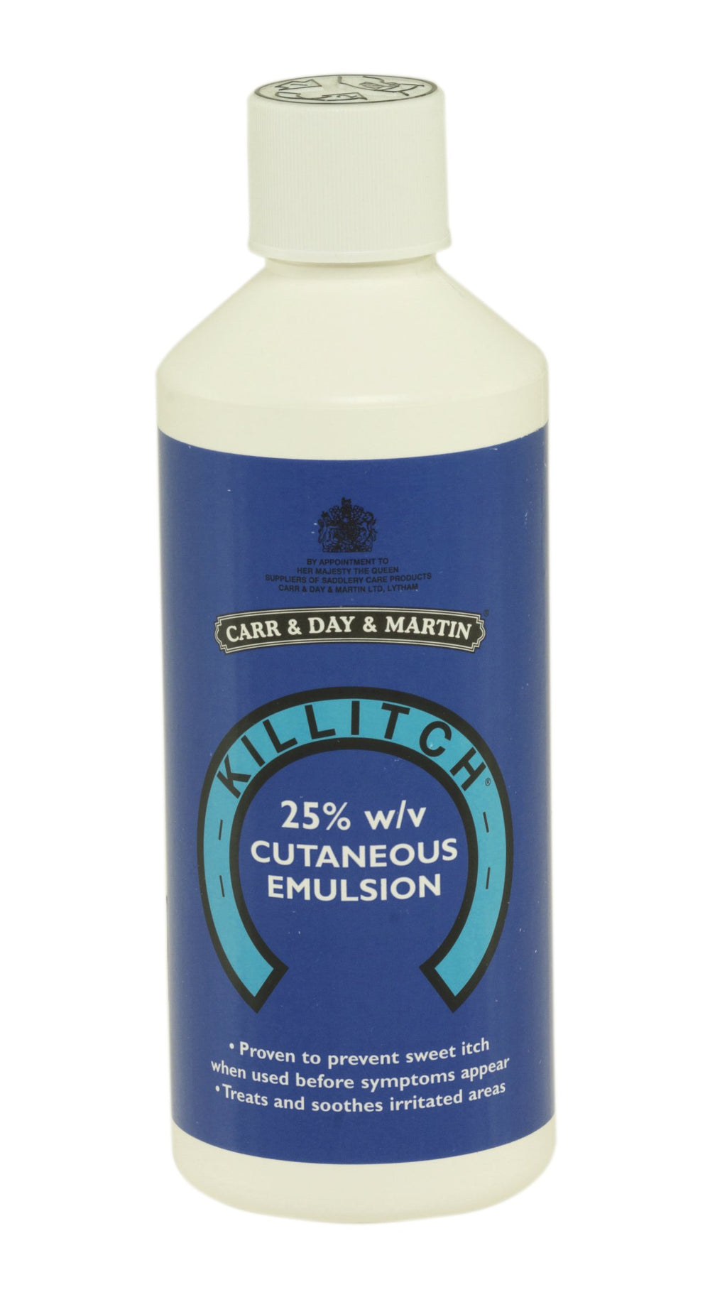 Carr Day Martin Killitch bottle for sweet itch prevention and skin comfort.