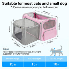 CarryTip Carrier with lockable zippers and sturdy frame