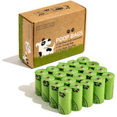 Carrywell 300-count compostable dog poop bags on a roll for zero-waste cleanup.