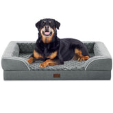 Casa Paw orthopedic XL bed foam close-up for joint support and cooling comfort.
