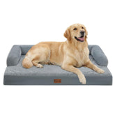Casa Paw orthopedic dog bed with egg-crate foam for joint comfort
