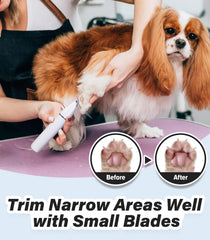 Casfuy low-noise clipper delivers quiet grooming for stressed pets.