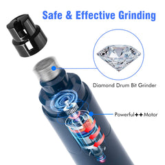 Casfuy dog nail grinder 3-ports for small, medium, and large nails.