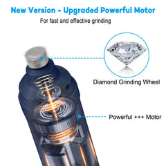 Casfuy nail grinder three ports fit small, medium, large pets for tailored grinding.