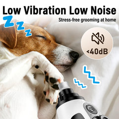Casfuy Smart 6-Speed with 3 grinding ports for nails of all sizes.
