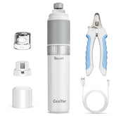 Casifor dust collection cap reduces mess during at-home nail care.