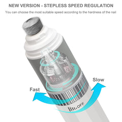 Casifor quiet motor minimizes stress during nail trimming sessions.