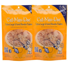 Cat Man Doo Bonito Flakes 1oz bag with savory aroma for enticing cats.