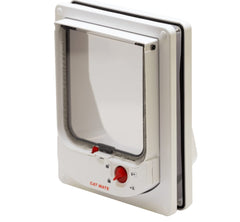Cat Mate 4-Way Locking Flap front view showing controlled access for pets