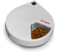 Cat Mate stainless steel bowl insert fits C500 feeder carousel securely.