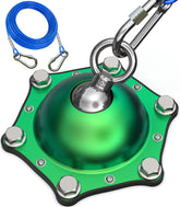 Catapamey dog tie-out stake with rotating base for tangle-free outdoor use.