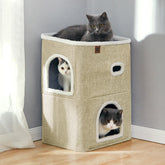 CATBOAT 2-storey cat house interior bed for cozy naps