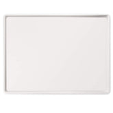 CatGuru Cat Food Mat hard tray marshmallow provides spill containment and easy cleaning.