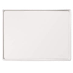 CatGuru Cat Food Mat hard tray marshmallow provides spill containment and easy cleaning.