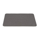 Catit Large Cat Litter Mat textured surface traps litter to reduce tracking.
