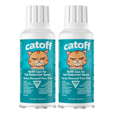 CatOFF pack-2 refill for SSSCAT compatibility deters pets from off-limits areas.