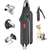CatPICK 2in1 nail clipper grinder in stainless steel for precise trims.