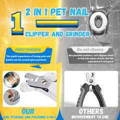 CATPICK cat nail clippers with light for cautious nail care