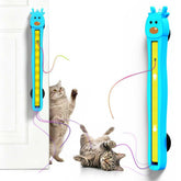 Catpick interactive toy demonstrates rotating rope action for engaging play
