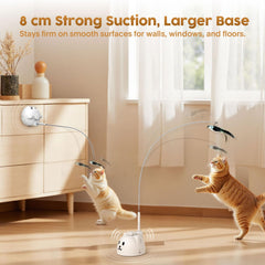 Catpick Joy automatic rotation demonstrates calm, engaging motion for bored cats.