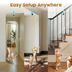 Catpick joy feather bird attachments add lifelike motion to spark chasing instincts.