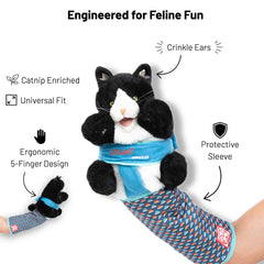 CATSUMO crinkle ears glove enhances curiosity and tactile play.