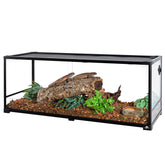 CAVACHEW 67-gallon reptile tank side view for spacious bearded dragon habitat