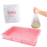 CDFZJC disposable rabbit cage liner packaging demonstrates a quick-cleaning solution for cluttered cages.