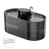 CENGCEN cordless cat fountain front view promotes portable hydration for cats