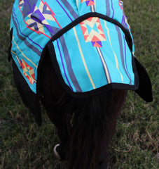 CHALLENGER 54-inch miniature blanket side view shows adjustable fit for growing foals