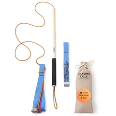 Chasing Tails Flirt Pole 26inch shows a sturdy 26-inch pole for durable small-dog play.